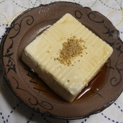 こんばんは〜木綿豆腐ですが、美味しくいただきました(*^^*)レシピありがとうございます。